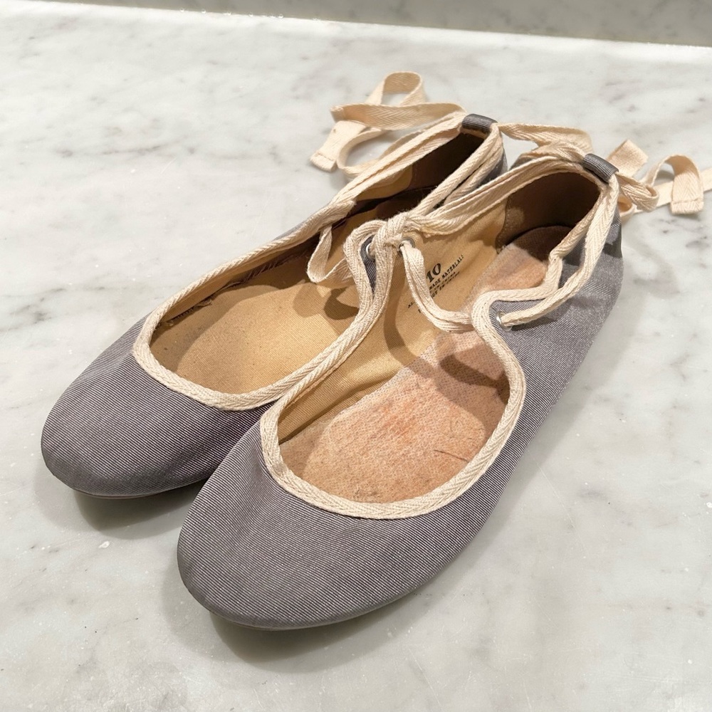 Cooperative Tie Ballet Flats